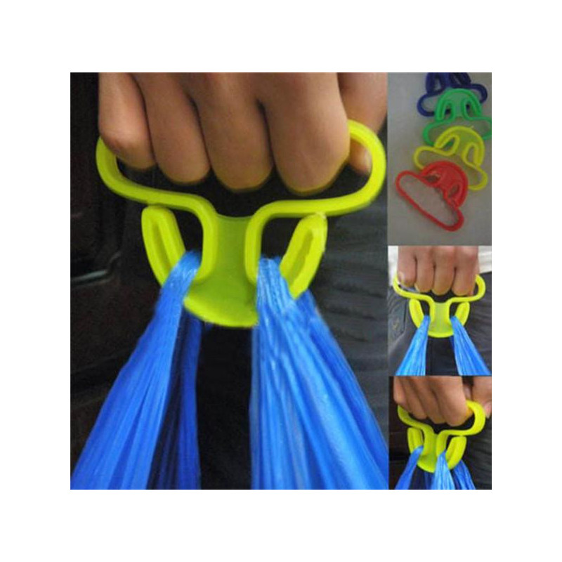 Bära Mat Maskin Ergonomiskt Handla Krok Rails Bra Hjälpare Plast 9 X 6cm Vikt Kapacitet Handla Väska
