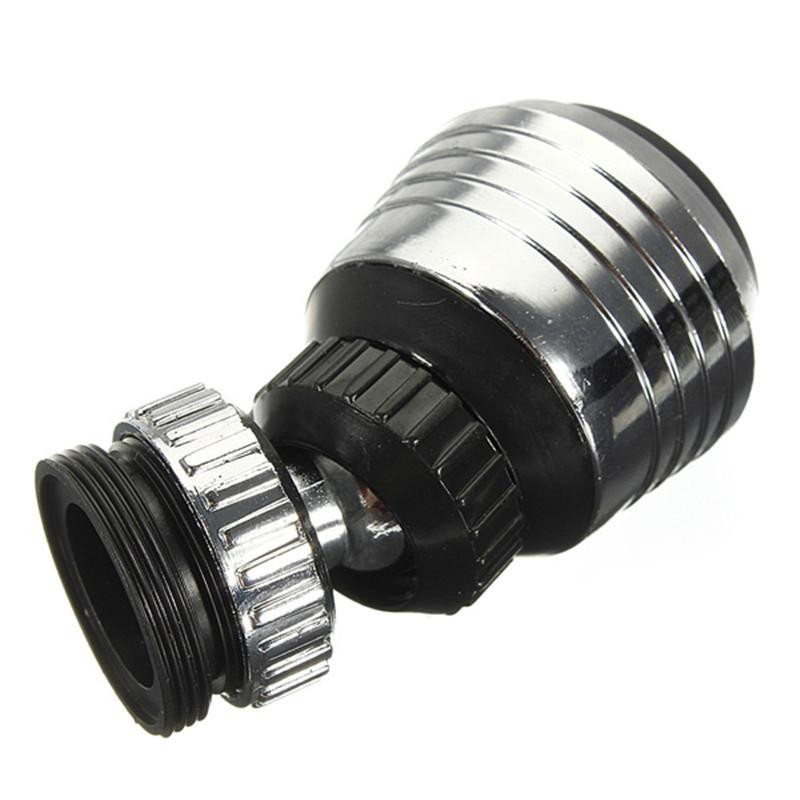 De 360 Dusch Snurra Vatten Sparande Knacka Luftare Diffusor Kran Filtrera Connector Adapter För Kök