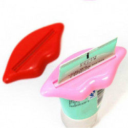 2pcs Massa Sexig Läpp Kyss Badrum Rör Dispenser Tandkräm Essnings Tandkräm Rör Essnings