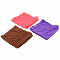 1 St Absorberande Microfiber Handduk Ansikte Tvätta Rengöring Torkning Strand Handdukar Disktrasa Badkläder