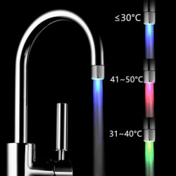 Temperatur Sensor Intelligent Erkännande Temperatur Annorlunda Temperering Annorlunda Led Ljus Färg