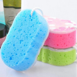 Bad Svamp Massage Mång Dusch Exfoliating Kropp Rengöring Scrubber