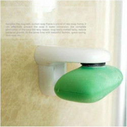 Magnetisk Tvål Hållare Förhindra Rost Dispenser Adhesion Hem Bad Vägg Attachment 53567