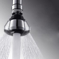 360 Grad Knacka Kran Luftare Connecto Vatten Bubbler Snurra Huvud Sparande R Diffusor Munstycke Filtrera