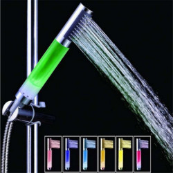 4 Led Ljus 7 Färger Gradvis Byta Badrum Vatten Dusch Huvud Mixer Kran Knacka Vovotrade Shiping