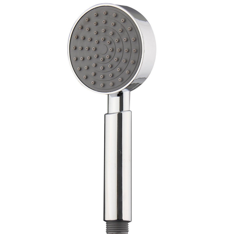 Hållbar Universell Magmuskler Krom Handheld Vatten Sparande Tryck Regn Ärm Rround Dusch Huvud Badrum