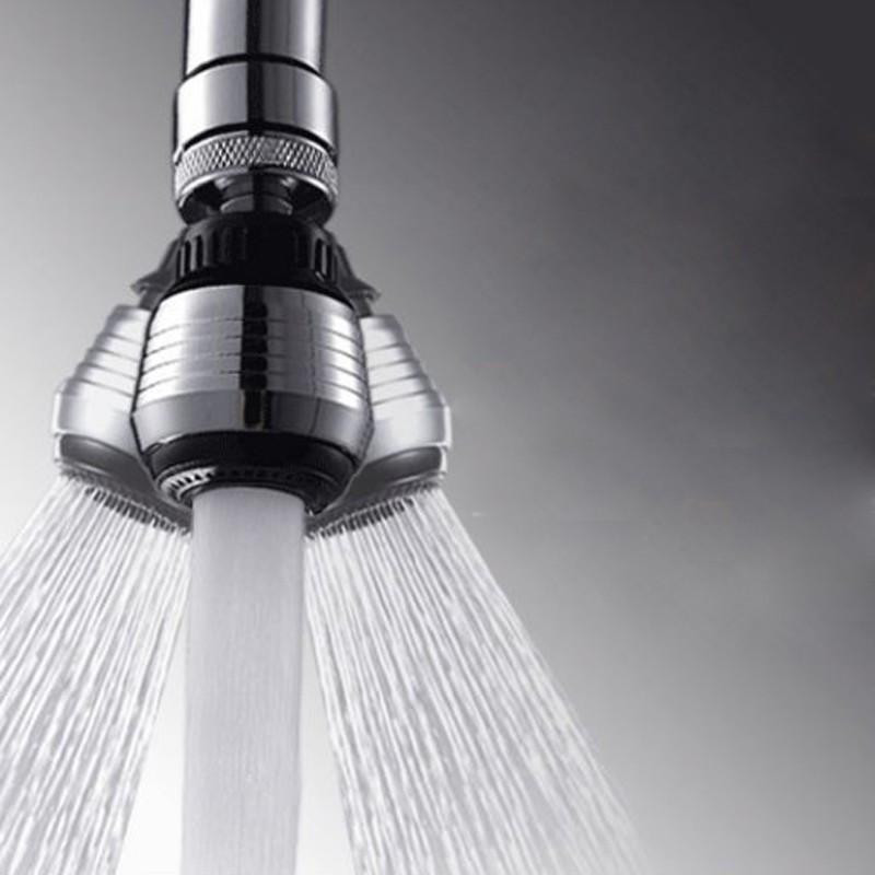 Vatten Bubbler Snurra Huvud Sparande Knacka Kran Luftare Connector Diffusor Munstycke Filtrera Maska
