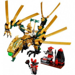 Bela Ninja Spöke De Gyllene Drake Byggnad Blocks Ställer 258pcs Bela 9793 Pedagogisk Tegelstenar Leksaker