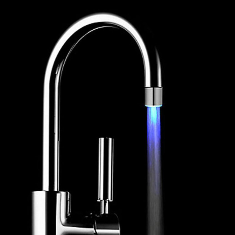 35 X 24mm Romantisk 7 Färg Byta Led Ljus Dusch Huvud Vatten Bad Hem Badrum Glöd Lycklig Magmuskler