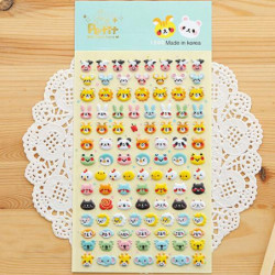 Sst X 1 Ark 39 Söt Djur B 39 3d Bubbla Sticker Dekoration Dekal Diy Dagbok Album Scrapbooking Söt Korea
