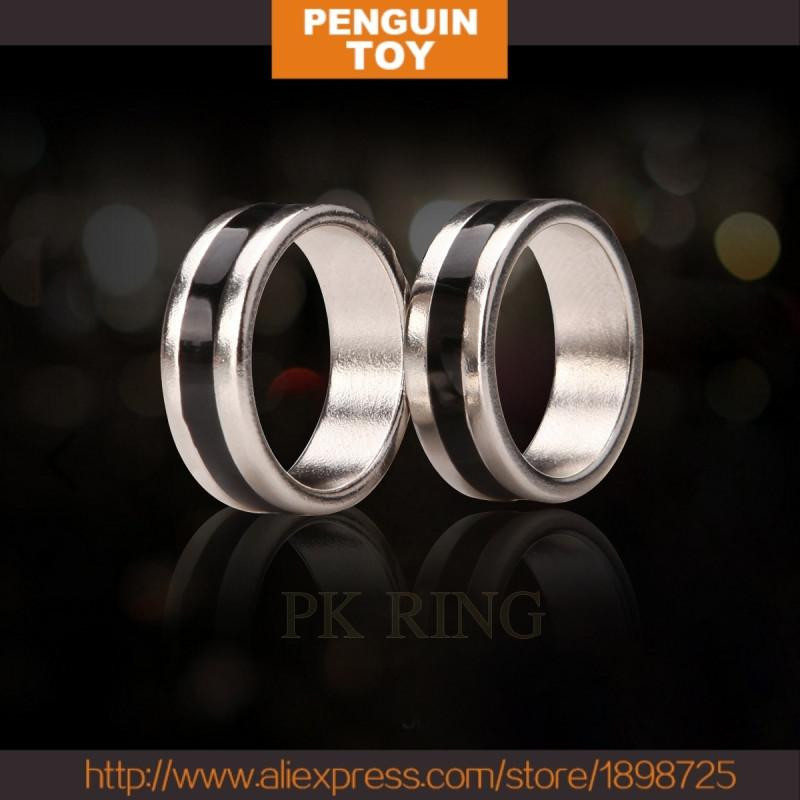 Närbild Magi Magnet Ringa Pk Ringa Med Svart Mönster 21mm 20mm 19mm 18mm Skede Närbild Komedi Tillbehör
