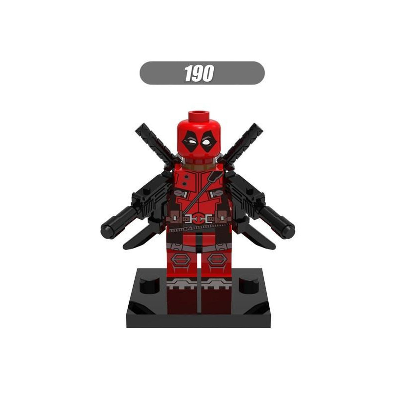 190 Dead Enskild Minifigure Super Hjälte Kompatibel Med Legoe
