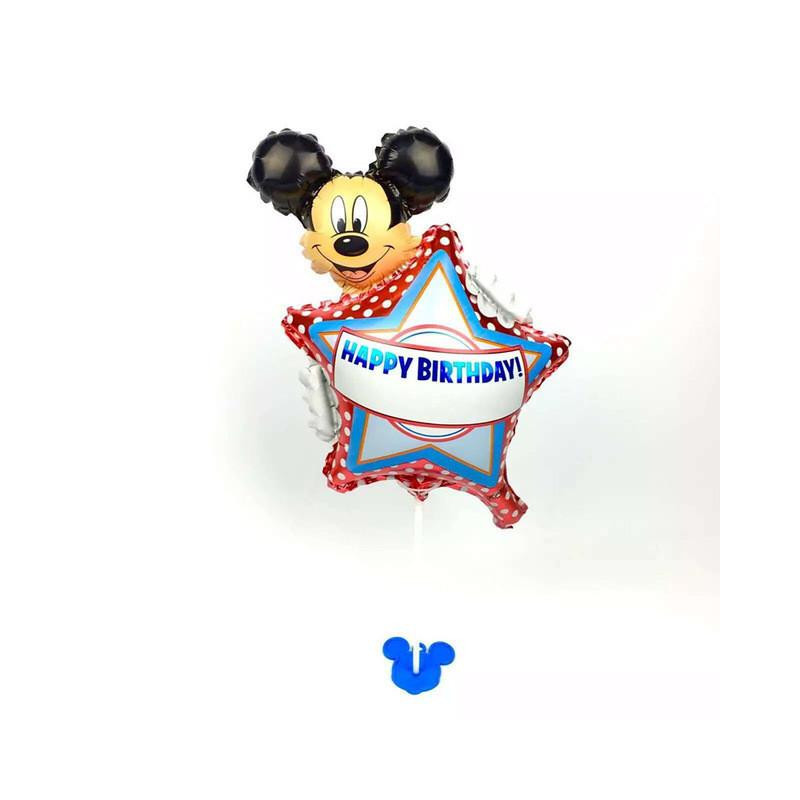 1 St Barn 39 S Leksaker Mini Mickey Aluminium Ballonger Födelsedag Fest Ballong Dekoration