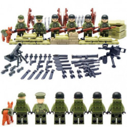 Band Av Brothers Värld Krig Legoelied Oss Commando Army Pistol Vapen Cs FlugsmÄlla Militär Soldat