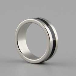 Inre Dia 19mm Storlek M Stark Magnetisk Magi Ringa Silver Black Mynt Finger Trollkarl Lura Rekvisita