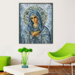 5d Diy Diamant Målning Religion Helgon Maria 5d Diamant Mosaik Ikon Handarbete Hantverk Broderi Korsa