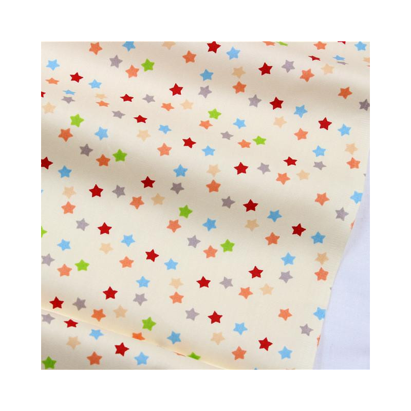 The New 16010619 50 X 150 Cm Color Stars Cartoon Series Cotton Fabric Making Cushions Cushion Children