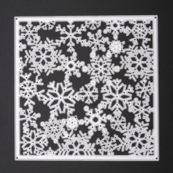 1 X Metall Snowflak Jul Skärande Dies Diy Scrapbookin Kol Stål Snö Jul Forma Hantverk Album Stencil
