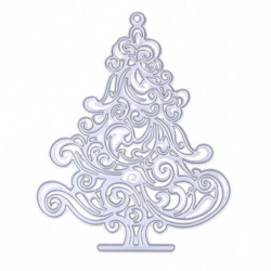 Jul Träd Metall Dö Skärande Dies För Diy Scrapbooking Foto Album Dekorativ ägling Mapp Stencil 12