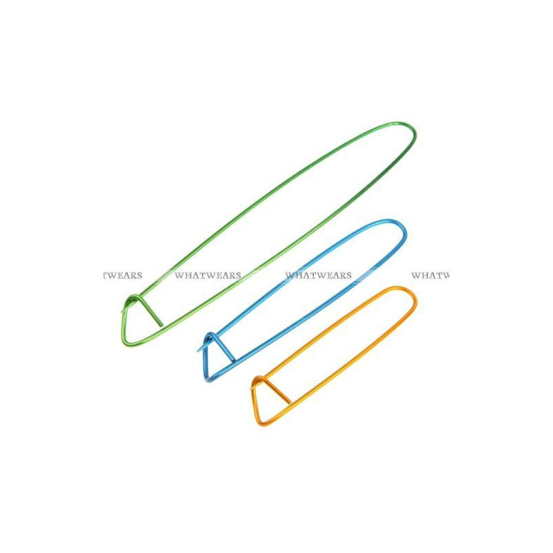 3x Aluminium Innehavare Sy Storlek S M L Sticka Stickning Nålar Wwf