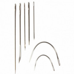 Användbar 7pcs Packa Hand Reparera Sömnad Nålar Patchning Verktyg 7 Hand Reparera Klädsel Sömnad