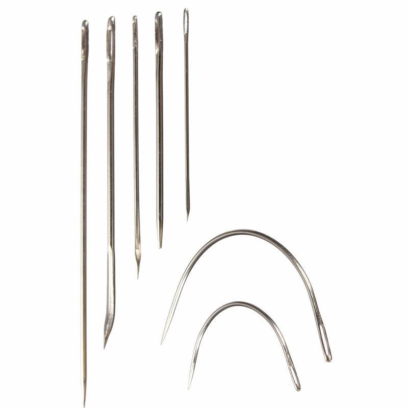 Användbar 7pcs Packa Hand Reparera Sömnad Nålar Patchning Verktyg 7 Hand Reparera Klädsel Sömnad