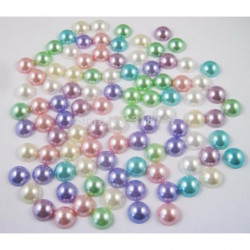 Blanda 24pcs 12mm Magmuskler Halv Runda Pearls Pärlor 15011260 12hs24