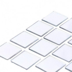 Fantastiska 100pcs Akryl 3d Vägg Sticker Spegel Effekt Tv Vägg Hem Dekor Diy