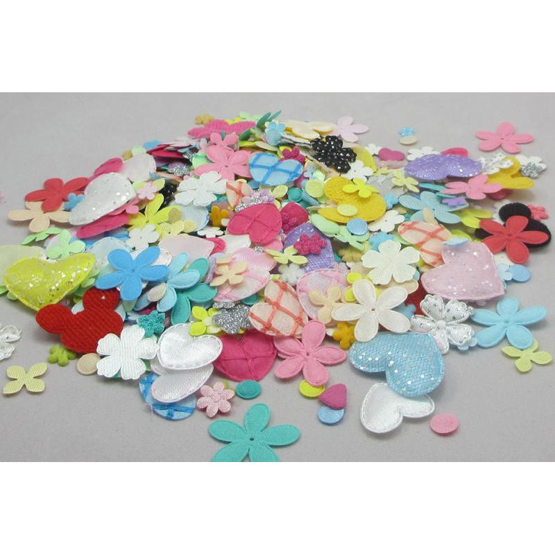 Tyg Blomma Blanda Diy För Bröllop Dekoration Och Hem Dekoration Handla Om 10g Massa Handla Om 220pcs