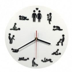 1 Del Kama Sutra Sex Placera Klocka 24 Timmar Sex Klocka Het Vägg Klocka