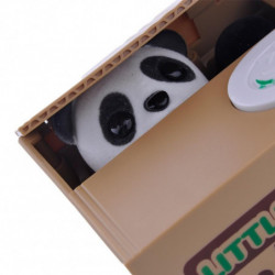 Mode Söt Automatisk Stola Mynt Nasse Bank Panda Katt Pengar Sparande Låda Sparbössa För Barn Mode