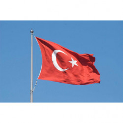 3x5 Kalkon Flagga 3ft X 5ft Flags Turkiska 90x150cm Hängande Nationell Flagga Kalkon Hem Dekoration