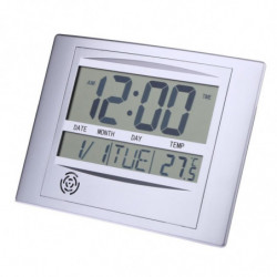 Kalender Larm Klocka Med Digital Lcd Termometer Elektronisk Temperatur Meter Walll Hängande Desk Klocka