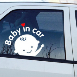 Försiktigt Bebis I Bil Klistermärken Dekorationer Barnkammare Barn Barn Rum Vägg Sticker 426 Dekal