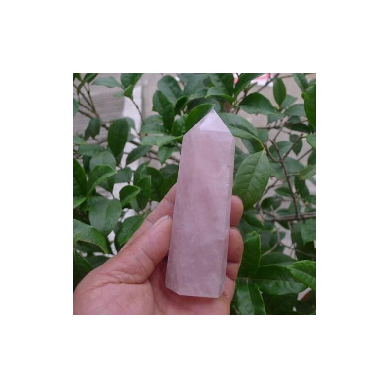 100% 80g Naturlig Eety Reste Sig Kvarts Kristall Punkt Reiki Polerad Healing