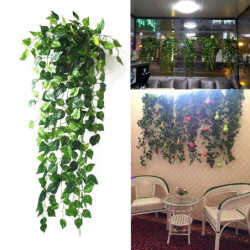 Festlig Och Fest Supplies Krans Växter Druva Artificiell Blad Falsk Lövverk Blommor Hängande Dekor