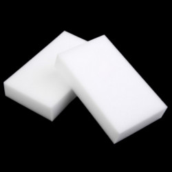 100pcs Vit Multifunktionella Magi Svamp Suddgummi Rengöringsmedel 100 X 60 X 15mm Multifunktionella