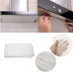 Universell 45x60cm Kök Absorberande Papper Nonwoven Anti Olja Bomull Filter Spis Huva Extraktor Fläkt