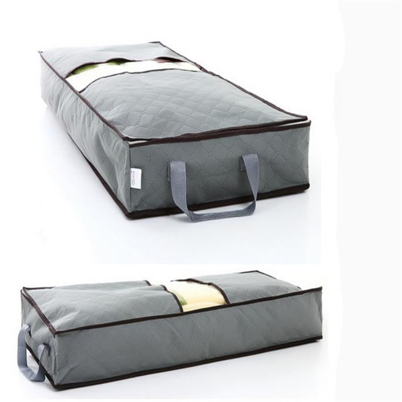 70l Nonwoven Lagring Väska Hem Spara Rymden Organizader Underbed Closet Lagring Låda Kläder Lådor