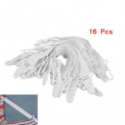 16 St Säng Ark Lon Fasteners Klämma Madrass Omslag Elastisk Gripdon
