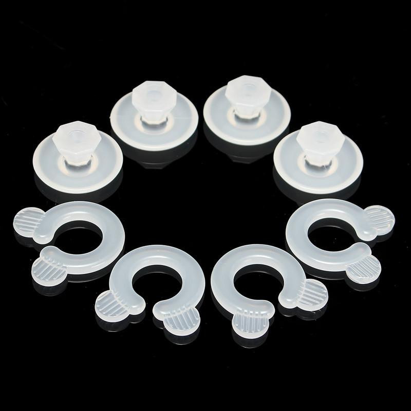 4pack Tröstare Clips Säng Täcke Ark Täcke Innehavare Fixering Rum Gripper Fästanordning Hushåll