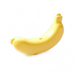 1 St Söt Banan Beskyddare Fall Behållare Resa Utomhus Lunch Frukt Låda Lagring Hållare Banan Resa