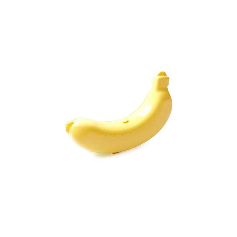 1 St Söt Banan Beskyddare Fall Behållare Resa Utomhus Lunch Frukt Låda Lagring Hållare Banan Resa