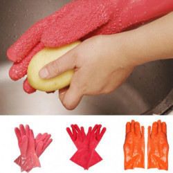 Hem Skalad Potatis Rengöring Handskar Kreativ Kök Peeling Frukt Diy Hushåll Handske
