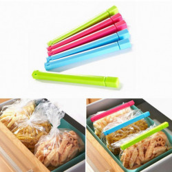 6pcs Mat Mellanmål Täta Tätning Väska Clips Sealer Klämma Barn Kök Verktyg Ssist