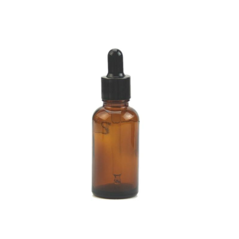 30ml Bärnsten Glas Flytande Reagens Pipett Flaska Öga Släppa Aromapos Trunc