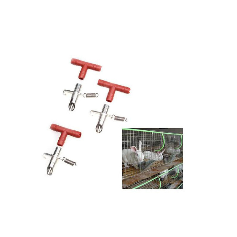5pcs Djur Kanin Matare Drinker Vatten Automatisk Nippel Vattenkopp Kanin Gnagare