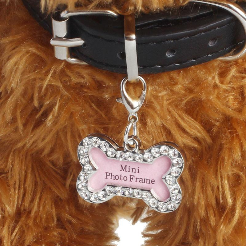 Kvalificerad Mode Populär Runda Ben Puppyrhinestone Hängsmycke Sällskapsdjur Smycken Levert Dropship