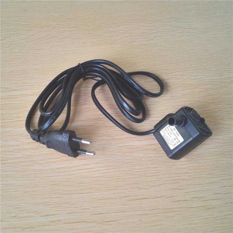 Växelström 220v 3w Eu Plugg Dränkpos Trunc Vatten Pump Akvarium Fontän Luft Fisk Damm Tank Bra