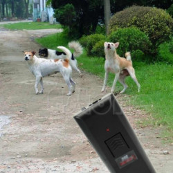 E74 1 St Ultraljuds Aggressiv Hund Sällskapsdjur Repeller Antibark Barking Opp Avskräckande Tåg